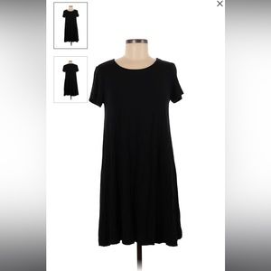 Old Navy Jersey Swing Dress - Black - Size 2XL